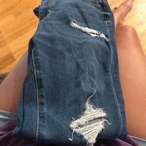 Anerican eagle super high rise Jeggibgs worn daughter cleaning out closet